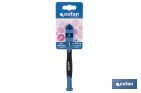 Destornillador Pozidriv de alta precisión modelo Gripforce | Punta magnética y mango antideslizante | Disponible en diferentes longitudes de varilla - Cofan