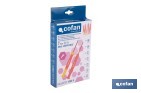 Set de 7 destornilladores aislados modelo Gripforce | Incluye punta Phillips y punta plana | Mango antideslizante - Cofan