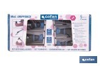 Juego de 3 destornilladores planos + 2 destornilladores Phillips modelo GripForce - Cofan