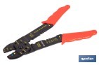Crimping tool | For insulated terminals | Length: 200mm - Cofan