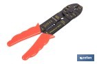 Crimping tool | For insulated terminals | Length: 200mm - Cofan