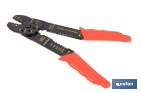 Crimping tool | For insulated terminals | Length: 200mm - Cofan