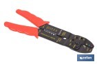 Crimping tool | For insulated terminals | Length: 200mm - Cofan