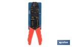 Crimping tool | For insulated terminals | Length: 200mm - Cofan