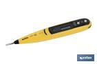 Digital voltage tester | 0-220 AC/DC | Size: 140mm - Cofan