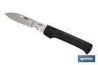 Electrician's knife | Stainless steel blade | Total length: 195mm - Cofan