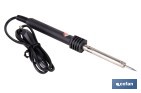 Soldador de estaño cilíndrico de 230 V con punta latón. Potencia 30 W o 60 W - Cofan