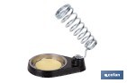 Soldador de estaño cilíndrico de 230 V con punta latón. Potencia 30 W o 60 W - Cofan