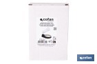Soldador de estaño cilíndrico de 230 V con punta latón. Potencia 30 W o 60 W - Cofan