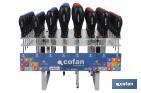 Screwdriver display stand 48 pcs (Victoria mod.) - Cofan