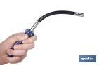 Destornillador flexible para abrazaderas SW 7 | Medidas 28 x 3 cm | Material Hierro WRH62A - Cofan