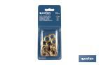 KIT DE 12 SETS DE OJETES | DIÁMETROS DE 10 - 12 MM | APTO PARA MONTAJES