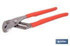 Straight jaw pliers | Length: 10"-12"-16" | Non-slip handle - Cofan