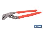 Straight jaw pliers | Length: 10"-12"-16" | Non-slip handle - Cofan