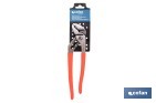 Straight jaw pliers | Length: 10"-12"-16" | Non-slip handle - Cofan