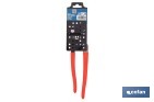 Straight jaw pliers | Length: 10"-12"-16" | Non-slip handle - Cofan