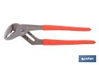Straight jaw pliers | Length: 10"-12"-16" | Non-slip handle - Cofan
