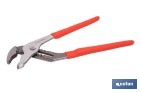 Straight jaw pliers | Length: 10"-12"-16" | Non-slip handle - Cofan