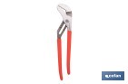 Straight jaw pliers | Length: 10"-12"-16" | Non-slip handle - Cofan