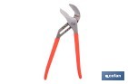 Straight jaw pliers | Length: 10"-12"-16" | Non-slip handle - Cofan