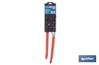 Straight jaw pliers | Length: 10"-12"-16" | Non-slip handle - Cofan