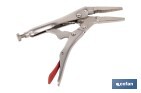 Long vice grips | With wire cutter | Length: 6.5" 8.5" - Cofan