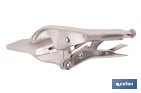 Locking pliers with jaws | Suitable for sheet metal plate | Length: from 8" to 11" - Cofan