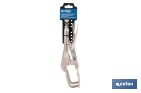 Locking pliers with jaws | Suitable for sheet metal plate | Length: from 8" to 11" - Cofan