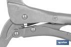 Locking C-clamp pliers | No tilting system | Length: 11" - Cofan