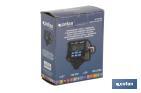 Dinamométrica digital 1/2" | Con rango de 40 a 200Nm |  Incluye manómetro para presión de ruedas - Cofan