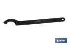 Llave de gancho DIN 1810 | Disponibles para tamaños desde 16-20 mm, hasta 150-165 mm | Fabricadas en acero al cromo - Cofan