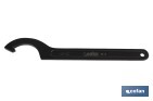 Llave de gancho DIN 1810 | Disponibles para tamaños desde 16-20 mm, hasta 150-165 mm | Fabricadas en acero al cromo - Cofan