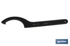 Llave de gancho DIN 1810 | Disponibles para tamaños desde 16-20 mm, hasta 150-165 mm | Fabricadas en acero al cromo - Cofan