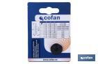 Replacement wheel blade | For pipe cutter | Available in two diameters: 19 x 5mm and 19 x 6.2mm - Cofan
