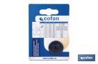 Replacement wheel blade | For pipe cutter | Diameter: 26 x 6.2mm | Ideal for plastic - Cofan