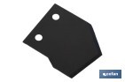 RECAMBIO DE CUCHILLA PARA TIJERAS CORTAMANGUERAS | MATERIAL: ACERO INOXIDABLE | RECUBRIMIENTO PTFE | MEDIDAS: 43 X 380 X 1 MM