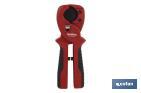 Hose cutter | Size: 28mm (1" 1/8) | Suitable for PVC tubes, hoses and pipes - Cofan