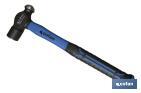 Ball peen hammer | With fibreglass handle | Available in different sizes, models and weights - Cofan