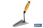 FORGED ROUND TIP TROWEL, CATALANA MODEL | LENGTH: 160MM | SUITABLE FOR CONSTRUCTION INDUSTRY | RUBBER HANDLE