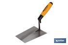 Forged bucket trowel, Norte Model | Available in various lengths | Suitable for construction industry | Rubber handle - Cofan
