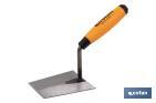 FORGED BUCKET TROWEL, ALICATADOR MODEL | LENGTH: 125MM | SUITABLE FOR CONSTRUCTION INDUSTRY | RUBBER HANDLE