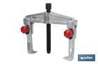 Universal sliding arm gear puller | With 2 articulated jaws | Available in various sizes - Cofan