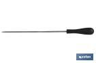 Square needle file | Length: 6" | Rubber handle | Smooth model - Cofan