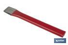 Flat chisel for sheetmetal workers | Extra slim chisel | Size: 20 x 200mm | Steel - Cofan