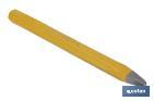Puntero de construcción sin mango protector | Medidas desde 16 x 200 mm hasta 20 x 500 mm - Cofan