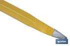Point head chisel with hex shank | With protective handle | Available in various sizes | Steel - Cofan