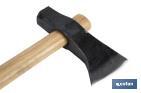 Maza cuña de acero endurecido | Herramienta multiusos | Ideal para agricultura | Medidas: 24 x 5 cm - Cofan