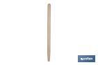 Mango de repuesto para vineta | Material: madera | Ideal para agricultura y jardinería | Medidas: 50 x Ø2,6 cm - Cofan