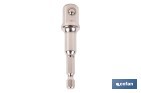 Adaptador de portavasos 1/2" para vasos de 1/4" | Longitud: 72 mm | Acero Cromo Vanadio - Cofan