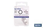 Adaptador de portavasos 1/2" para vasos de 1/4" | Longitud: 72 mm | Acero Cromo Vanadio - Cofan